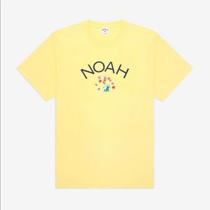 Noah x Tom Wesselmann Yellow Daffodil Logo tee